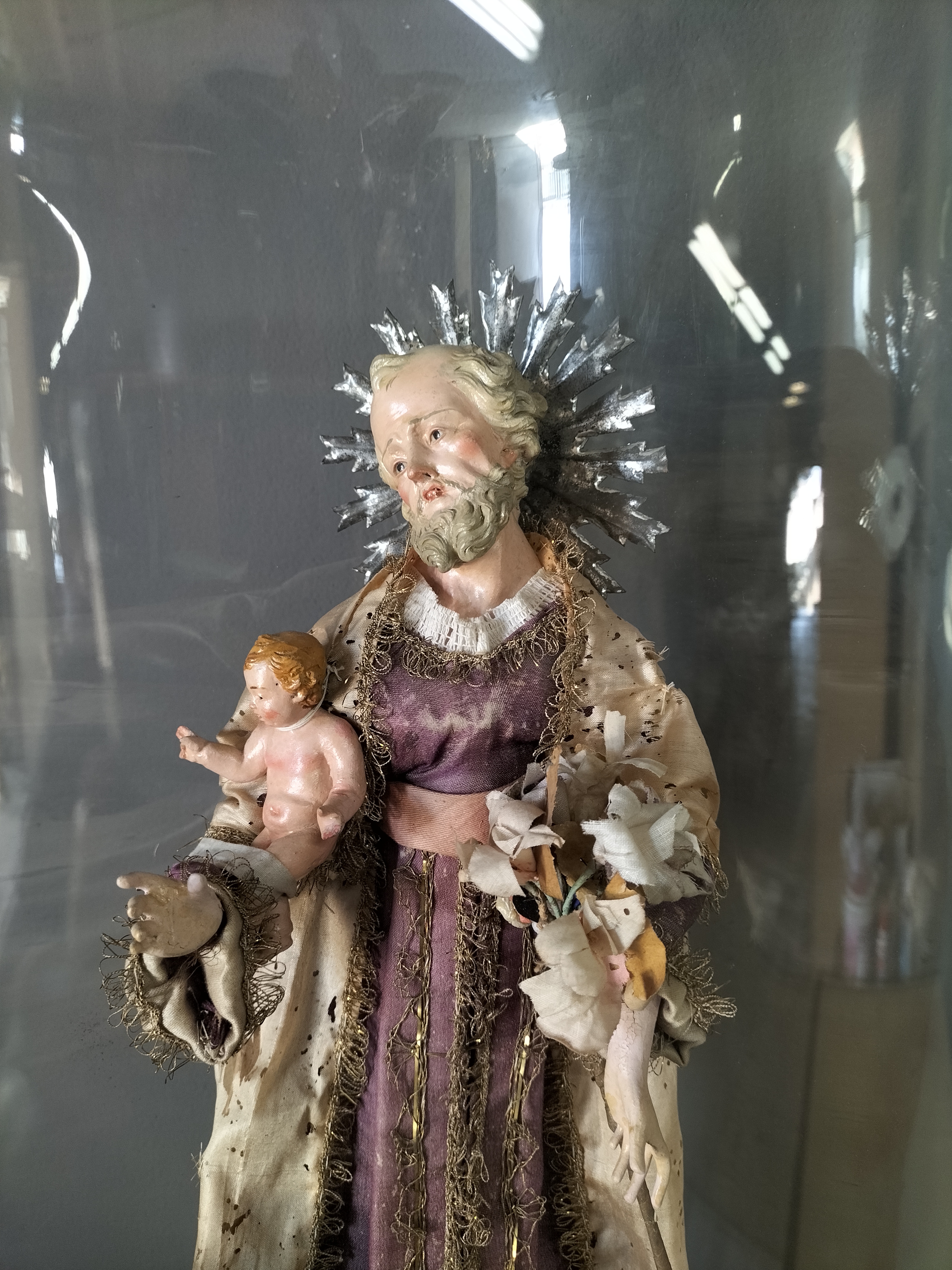 San Giuseppe in campana di vetro