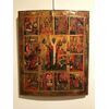 Icon depicting the scene of the life of St. Nicholas - lot 6     