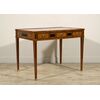 French wooden center desk, late 18th century     