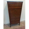 Piccolo secretaire Napoleone III in bois de roses filettato