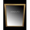 Large mirror of 700, lacquered and gilded     