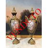 Pair of Sevres porcelain vases, 19th century     