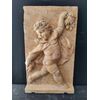 Pannello - Putto, Raffigurazione dell' Inverno - 61 x 37 cm - Marmo Giallo Reale - Venezia
