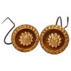 Coppia reggitende in legno dorato - O/5557 -