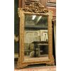 specc417 - specchiera in legno dorata, epoca '800, cm L 85 x H 146