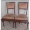 Group of 4 chairs     