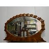 Specchiera antica-vintage anni “30 legno sagomato.
