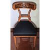 192 Due sedie. Epoca e stile biedermeier, circa 1840.