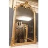specc421 - specchiera in legno dorato, epoca '800, cm L 87 x H 142