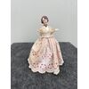 Figurina femminile  in porcellana- coprivivande.Francia.