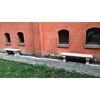 Coppia di panchine veneziane in marmo - 150 cm