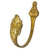Antico reggi-tenda in bronzo - singolo - O/6772-2 .