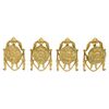 Set di 4 attaccapanni  - O/8325 -