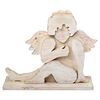 Scultura angelo in legno - O/4590 -