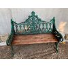 Coppia panchine in ghisa