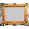 Grande specchiera dorata Luigi XV  cm.118 x 142