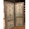  pts800 - coppia di porte simili, epoca '700, mis. cm L 83/80 x H 211/216 