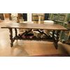 tav263 - tavolo fratina in noce, epoca '800, cm L 224 x H 80 x P 74