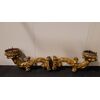 bracci applique barocchi legno dorato 