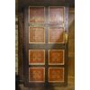 ptcr493 - Portoncino laccato e dipinto, '700/'800, cm L 101 x H 193