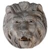 Antica testa di leone in gesso -O/1127 -