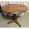 Tavolo ovale in noce fine '800