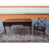 CENTER DESK IN MAHOGANY AND ARMCHAIR FROM THE END OF 800     