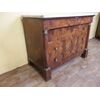 LASTRONED DRAWER IN WALNUT PIEDMONT EMPIRE STYLE cm L123xP63xH95     