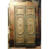 PTL617 - Porta laccata a due battenti, epoca '700, cm L 170 x H 252