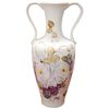 Bellissimo vaso in ceramica artistica dipinto a mano 1980 circa