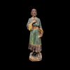 Scultura in terracotta raffigurante personaggio rinascimentale.Manifattura Dini e Cellai.Signa.