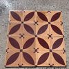 Cementine decorate floreali