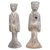 Rare statue antiche Cinesi in terracotta - O/673 e O/3993 -