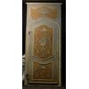  PTL373 - Porta barocca dipinta, con telaio, misura massima cm L 130 x H 285  