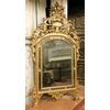  SPECC361 - Specchiera in legno laccato e dorato, misura cm L 107 x H 210  