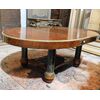 TAV283 - Tavolo con gambe in marmo Verde Alpi, misura max cm L 255 x H 73 