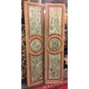 PTS814 - N. 2 porte laccate effetto finto marmo, misurano cm L 100 x H 210 