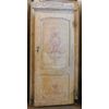 PTL581 - Porta in legno laccato, con telaio, epoca '700, misura con telaio cm L 105 x H 216, luce cm L 82 x H 191
