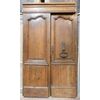 PTCI539 - Portoncino in noce, epoca '700, cm L 150 x H 255 x P 6