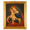 Dipinto antico "Madonna con Bambino" - O/5416 -