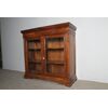 Antica credenza/ libreria bassa in palissandro fine 800 . restaurata . Mis 142 x 52 . H 135 