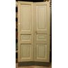 PTS658 - N. 5 porte laccate, epoca primi '800, bifacciali, misura cm L 114 x H 231 x 4 spess.