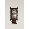 Richly inlaid wall clock from the 1800s     