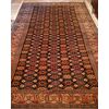 Importante tappeto Mahal persiano, epoca inizio XIX secolo. Misure 211 x 4.20. 