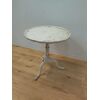 Tavolino barocchetto stile shabby chic - tavolo a bandiera - primi 900