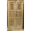 PTCR230 - Portoncino in noce, epoca inizio '800, cm L  103 x H 204