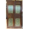 PTL635 - Porta laccata a due battenti, epoca '600, cm L 110 x H 201 x P 6