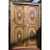 PTL636 - Porta laccata e dipinta, epoca '700, cm L 187 x H 277