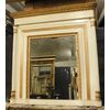 SPECC479 - Specchiera in legno laccato, epoca '800, cm L 130 x H 137