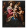 Giovanni Balducci detto il Cosci (1560-1631)  Madonna con bambino, San Giovannino, San Giuseppe e Santa Elisabetta